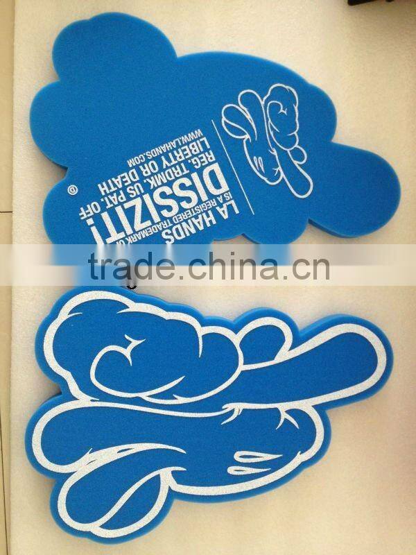 fast sale! colorful printed cheering foam hand