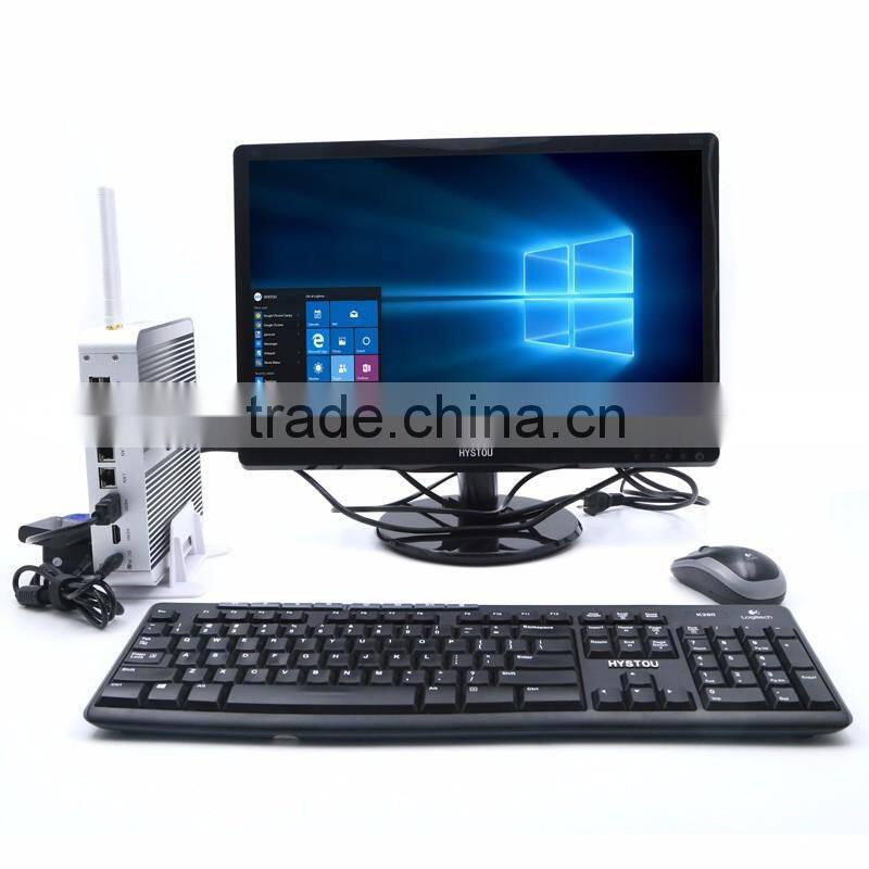2016 Latest Fanless Mini PC 4GB RAM 64GB SSD Intel Core i3 4158u 2.0G Desktop Computer Windows 7