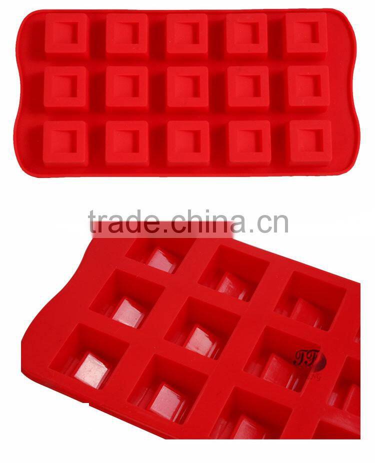2015 Factory Price OEM Logo Novelty Silicone Ice Cream Mould