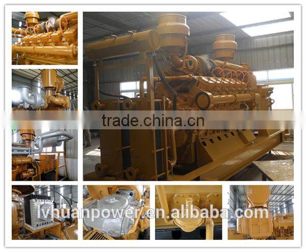 CE certified 10kw - 1mw coal methane gas /shale gas generator set