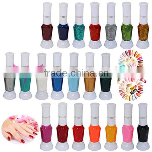 Colorful two way use nail polish pen