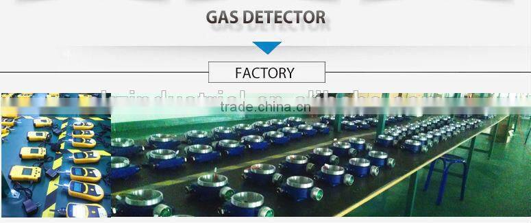 Portable digital multi gas leak alarm detector