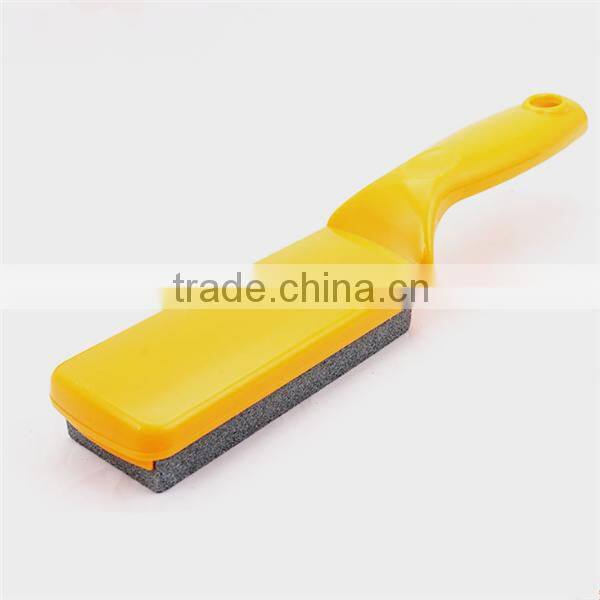 Kitchen knife sharpener stone sharpening