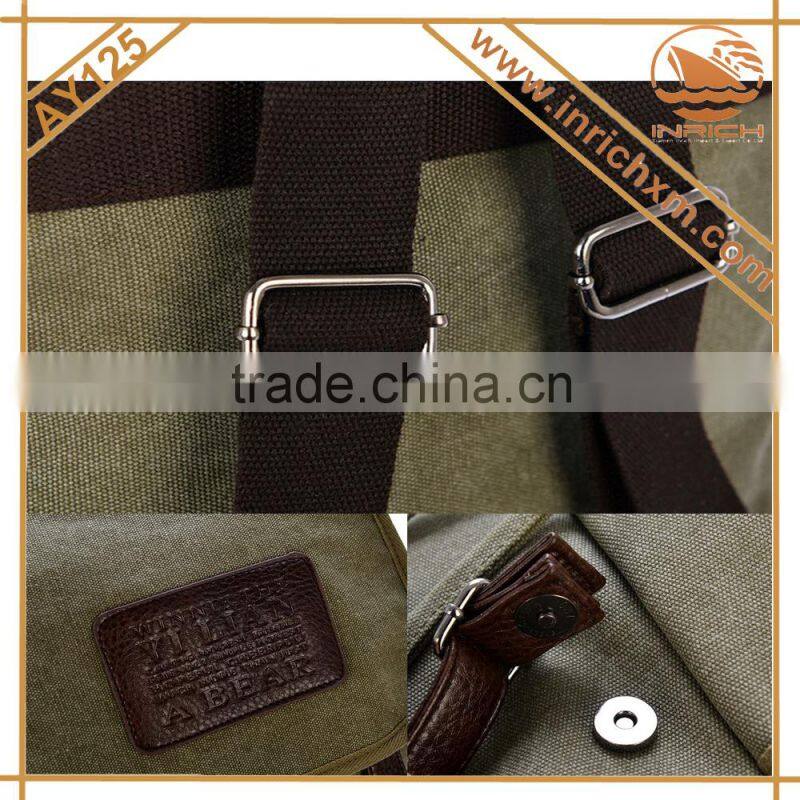 2014 new design canvas drawstring backpack