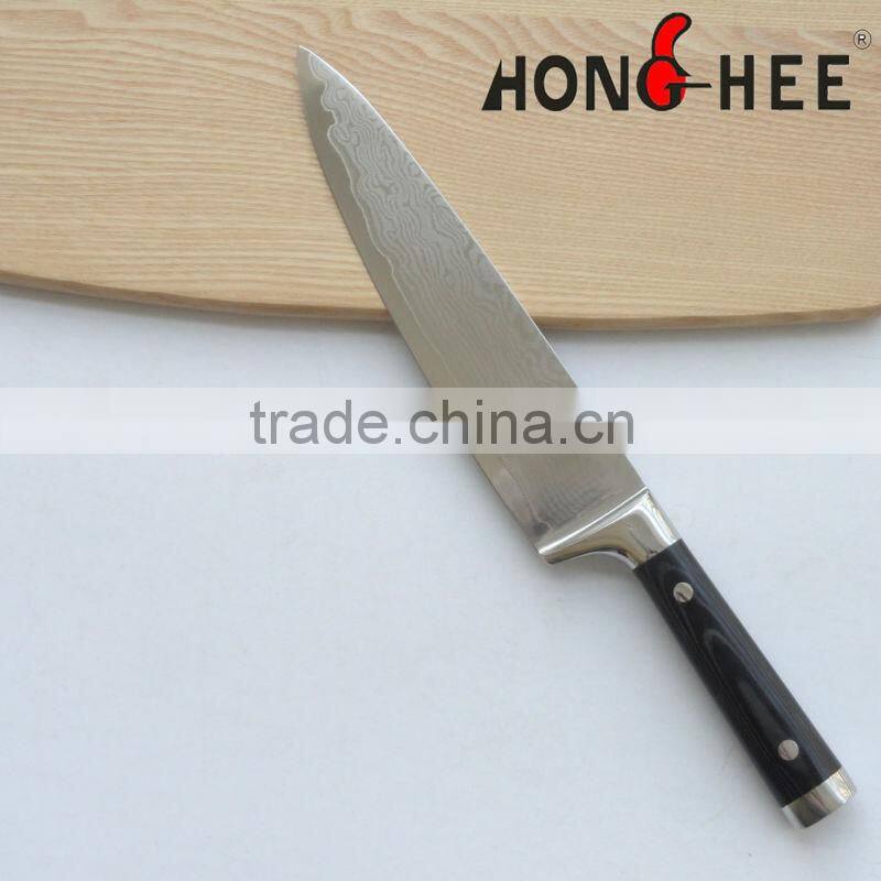 Damascus Knives, Set of 8, Commercial Damascus Knives, Wholesale Knife