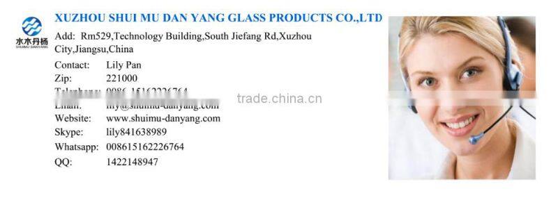 Hot selling 6ml clear square glass nail polish bottle