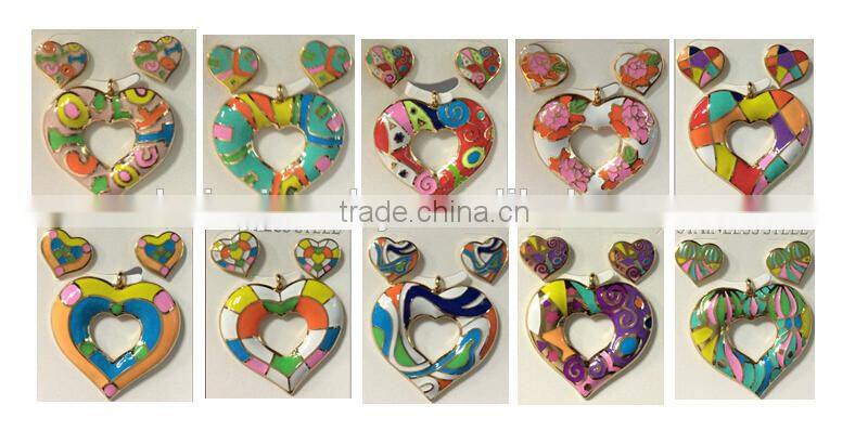 New Arrival wholesale stainless steel cubic zirconia jewelry set