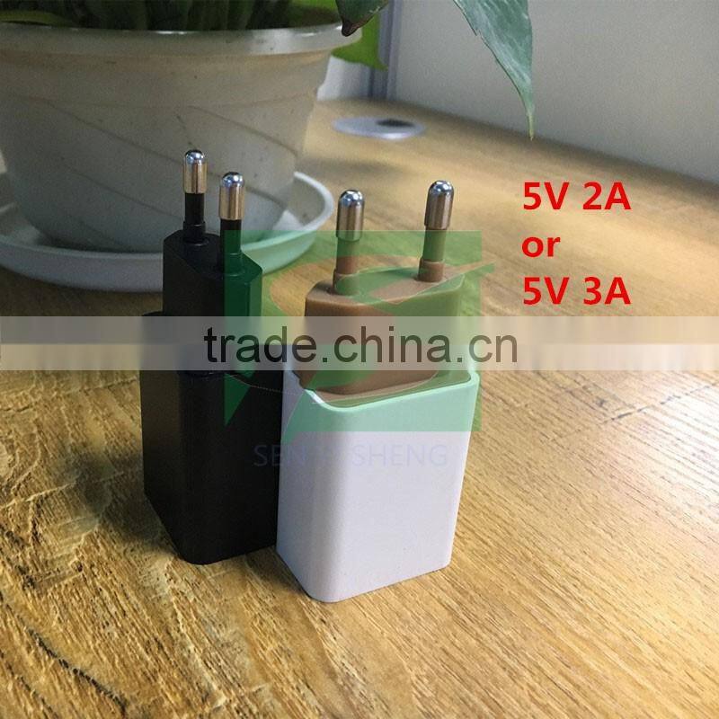Portable Adapter Plug Bast Price Hot Sell USB wall charger for Mobile Phone