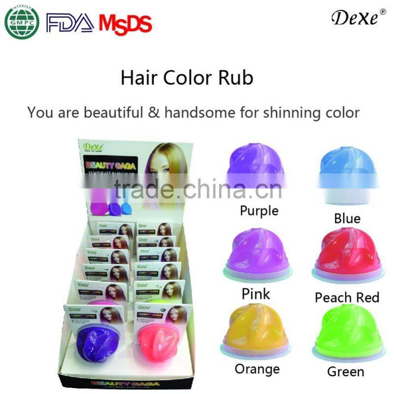 Temporary hair dye 12 color hair chalk hair color tong