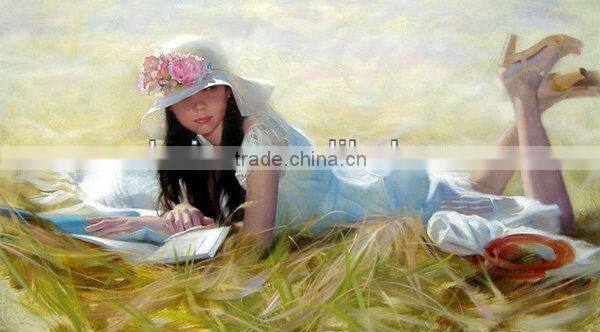 M-214 Modern Art Hot Sex Woman Oil Painting