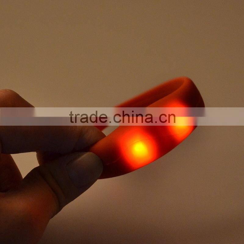 2016 Hot selling new products led bracelet motion sensor bracelets
