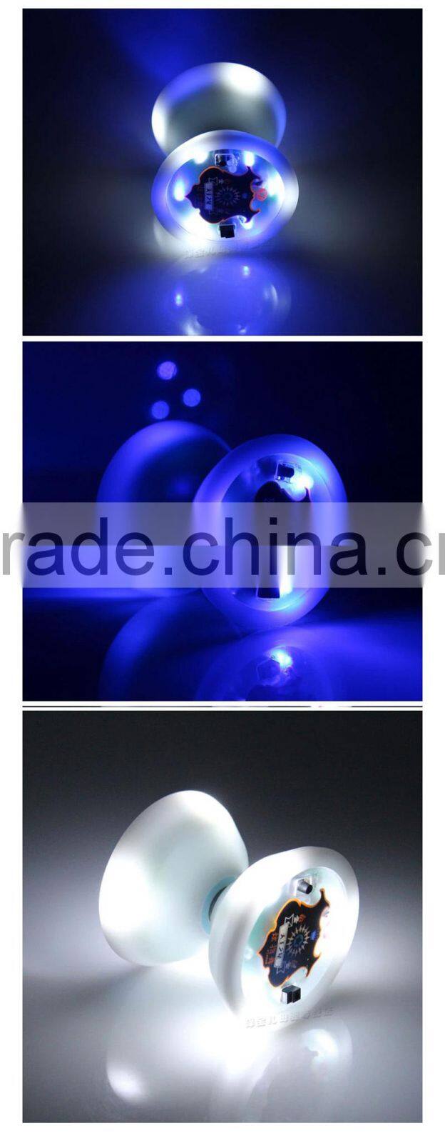 World Yo-Yo Contest Special Ball YJ Patent Design CNC YOYO With Led Light CNC yoyo