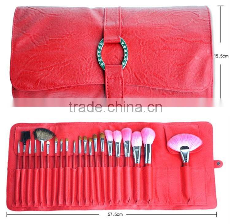 21pcs Kolinsky Red Brush Best Skin Care Products