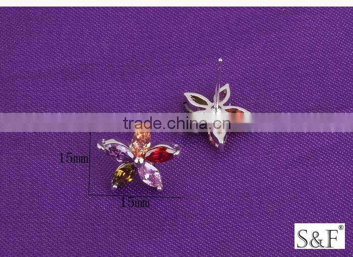 9q241315 African Beads Jewelry Set ,925 sterling silver jewelry wholesale set ,flower jewelry