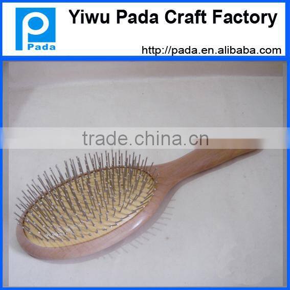 Customize wooden hair brush for promotion