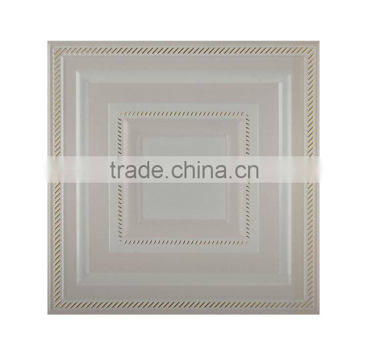 300mm*300mm home decorative aluminum panel heat resistant ceiling material