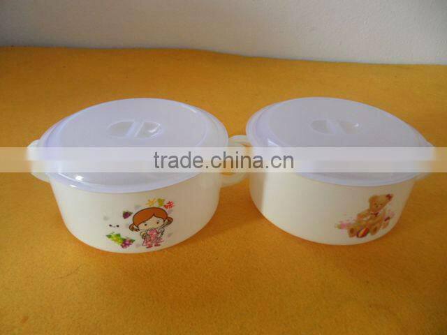 Plastic monolayer bento box