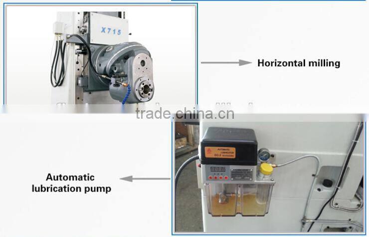 China machine tools, machinery, X715 universal milling machine