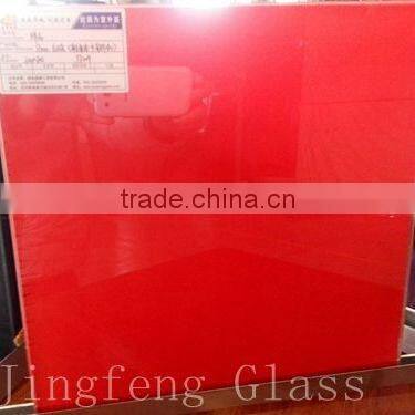 Partition glass with silk cloth laminated in the double glass
