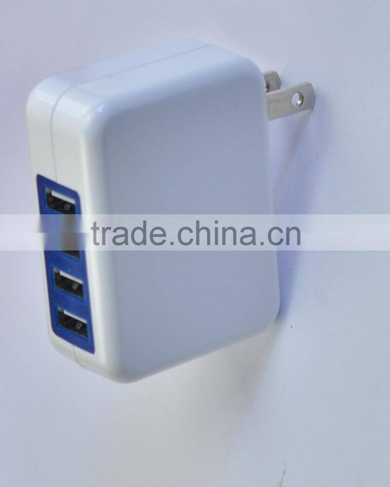 Travel universal multi port usb charger 4,5,6 port usb hotel home charger