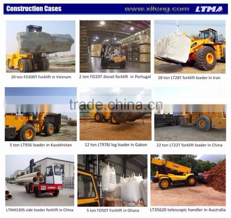 25 ton 30 ton forklift front loader for block handle in quarry