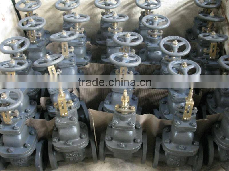 DIN3352 F4 cast iron EPDM seat gate valve