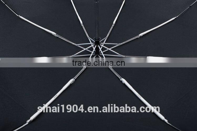 EVA Box 3 fold automatic gift Umbrella for upscale hotel