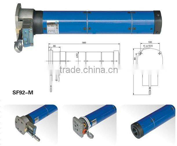 Tubular motor/92mm tubular motor/330Nm tubular motor/tubular motor for roller shutter/ac tubula motor