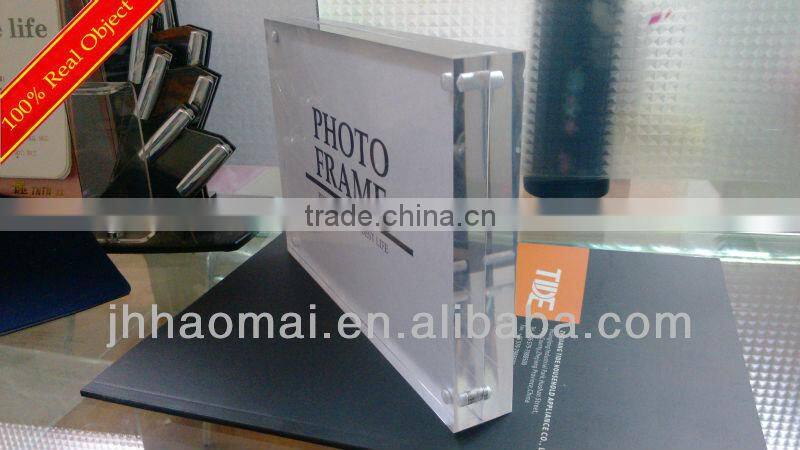 Wholesale Customizable Size And Thickness High Transparency Clear Acrylic Photo Frame Acrylic Frame Wholesale