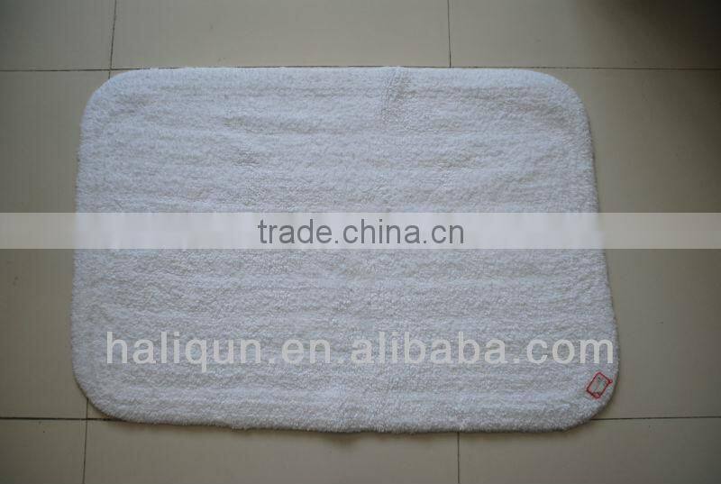 Hotel Hand Make Bath Rug Bathroom Rug Anti-slip Bath Mat