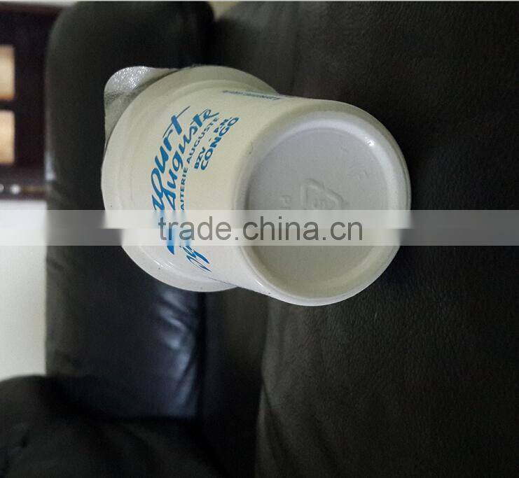 PP cup filling and sealing machine for yogurt packaging