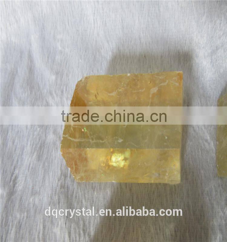 beautiful high quality yellow calcite stone for sale