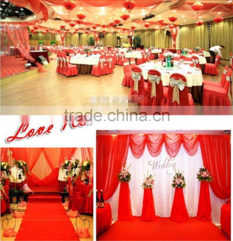 25M X 29CM Organza Roll Sash Chair Bows Table Runner Sashes Swags For Wedding