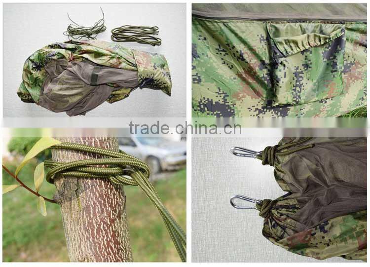 Wholesale Outdoor Portable Hammock Swing Bed with Mosquito Net