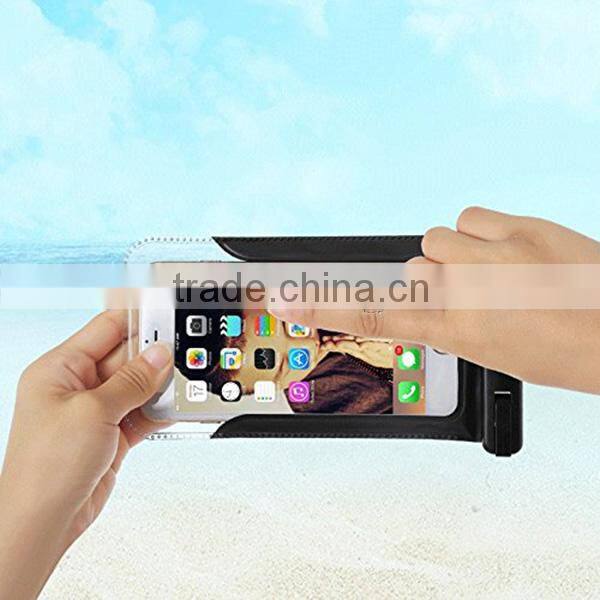 Universal Waterproof Case for Swimming PVC Dry Bag for Cellphone Pouch