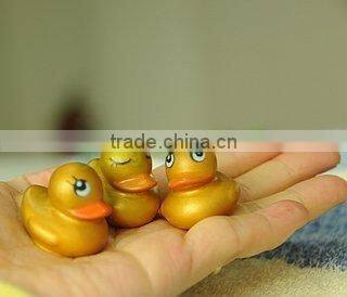 Mini Duck,PVC Animal,Floating Duck,GoldenMini Duck,Floating Toy,Bath Toy ,Bath Duck,Water Floating Duck