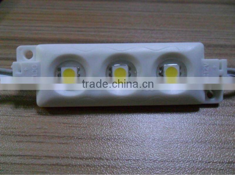 CE ROhs SMD White red color 3 chips 5050 Lamp modulo