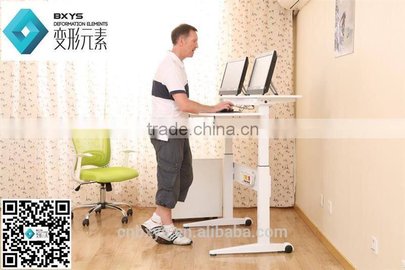New design electric desk height with motorized in two motors with great price