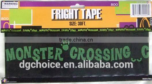 Different colour pe halloween warning tape