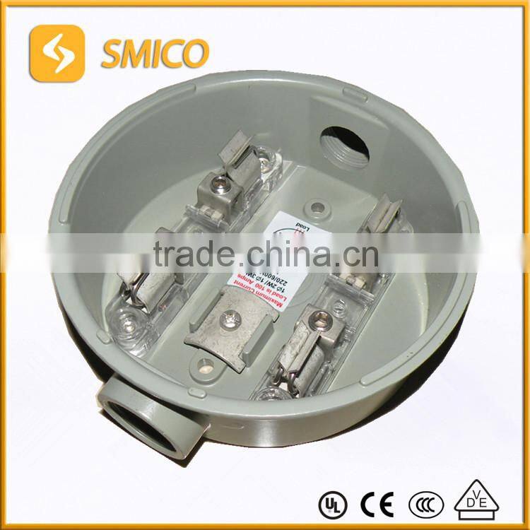 Round Meter Socket 100A