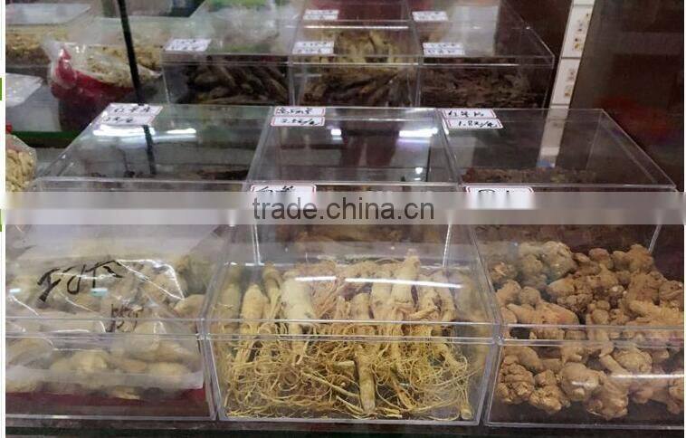 wholesale display crude drugs acrylic box