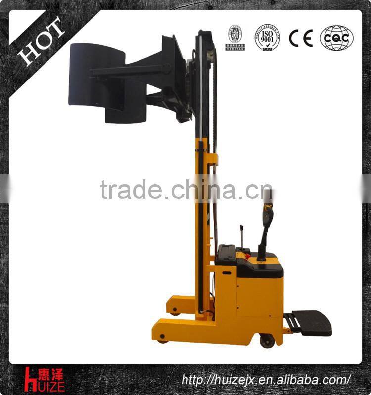 Battery Operated Electric Forklift with Clamp with Capacity 200kg