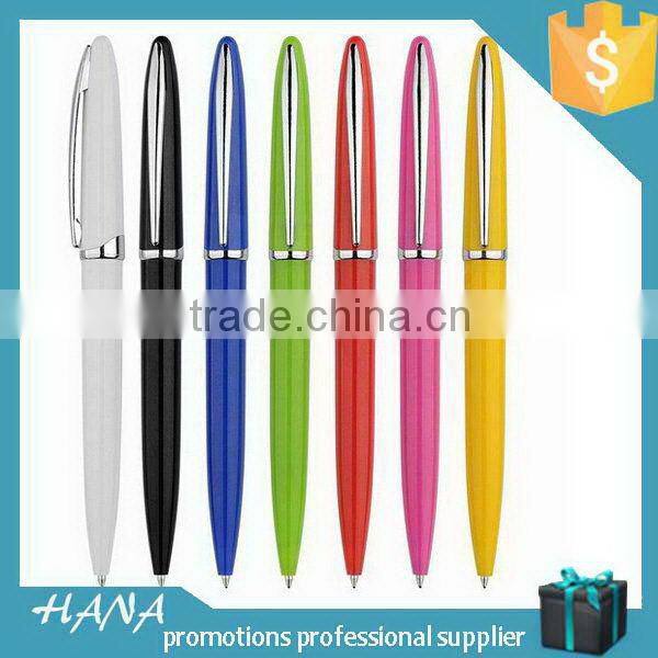 Economic hot sale promotional gold black metal pen