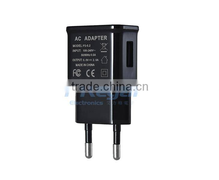 Supply i-Regal US plug pin wall usb charger for Samsung S4 S5 S6