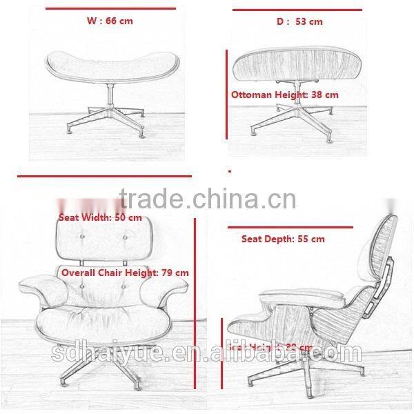 Promotional Leather China Recliner Chair with Ottoman HY2112