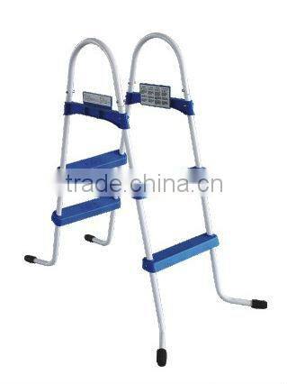 Poolstar Deluxe P1842-1 P1842-2 P1842-3 stainless steel swimming pool ladder for inflatable pools