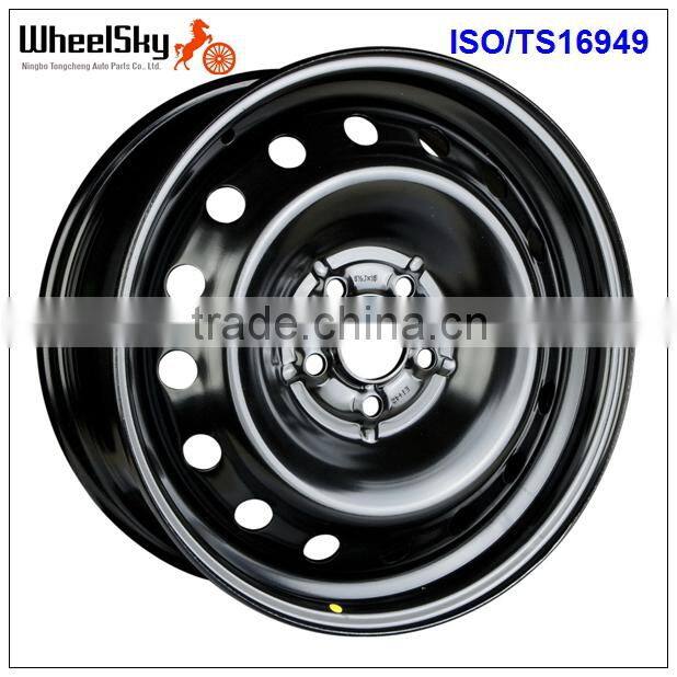 16inch Steel Wheel 16x6.5 5x100 for Passenger Car