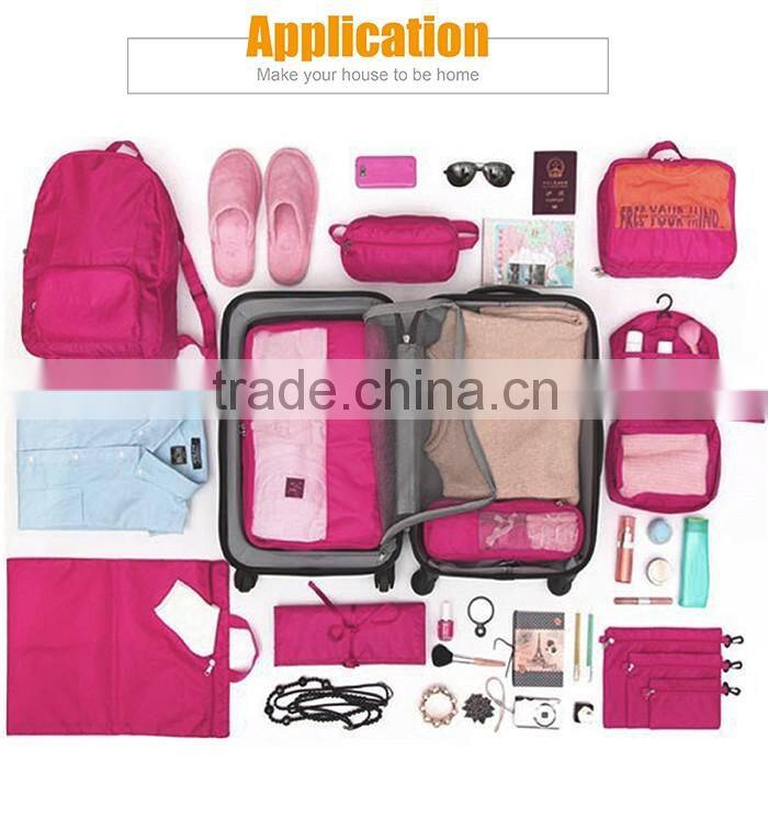 Foldable Girl Cosmetic Jewelry Roll UP Bag, Cheap Easy Travel Roll up Bag