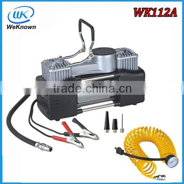 12 volt DC car inflation pump/mini car air compressor