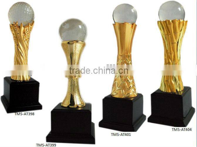 custom resin soccer trophy